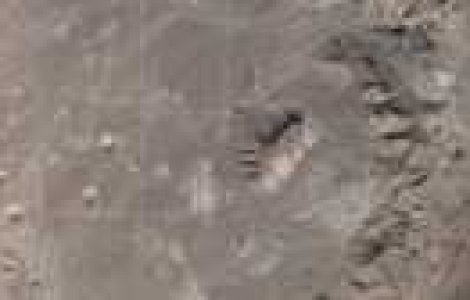 Peisaj lunar pe Pamant? Vezi fotografia!