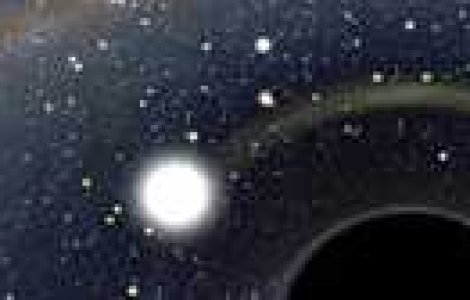 Super poza: Exact langa o gaura neagra