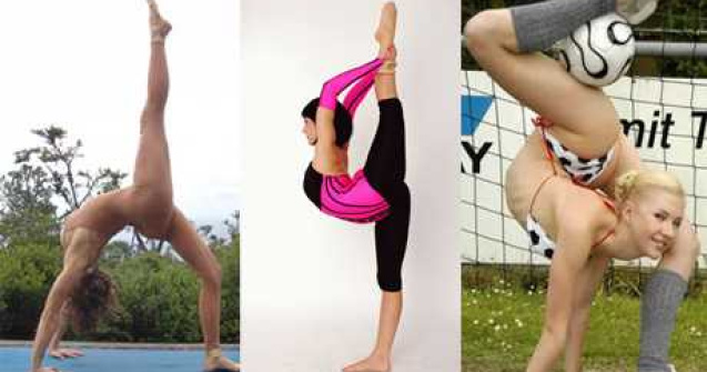  Top  ATENTIE : Cele mai flexibile femei din lume