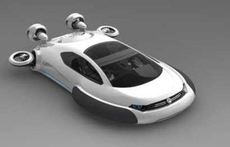 Volkswagen Aqua Concept: Vor zbura oare masinile in 50 de ani?
