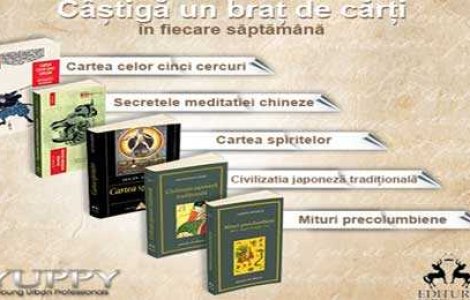 CONCURS: Castiga un brat de carti !!