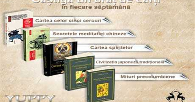 CONCURS: Castiga un brat de carti !!