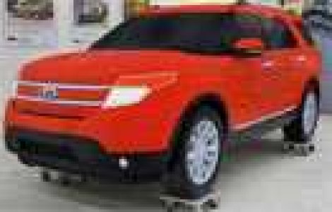 Ford Explorer construit numai din piese LEGO (Video)