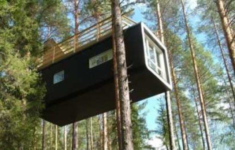  Top  Suedia si cele 5 case din copac