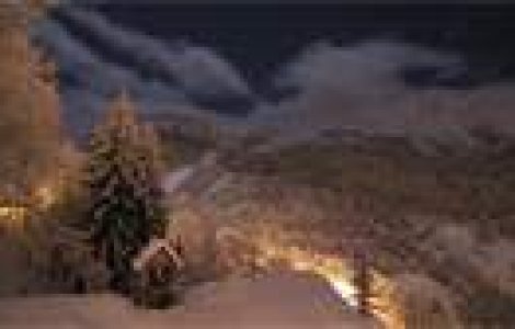 Prin Alpii Francezi, noaptea (VIDEO)