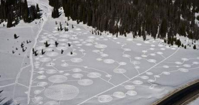 Broderii in zapada: atunci cand omul decoreaza natura