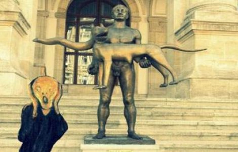  Top  10 parodii dupa statuia lui Traian cu lupoaica