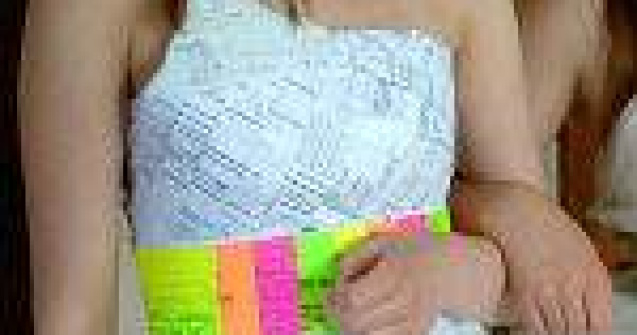 Ieftin si super creativ: rochia din temele la matematica