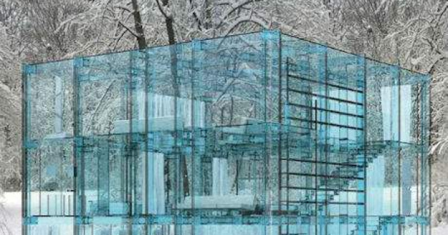 Nu pentru cei timizi! Casa construita 100% din sticla