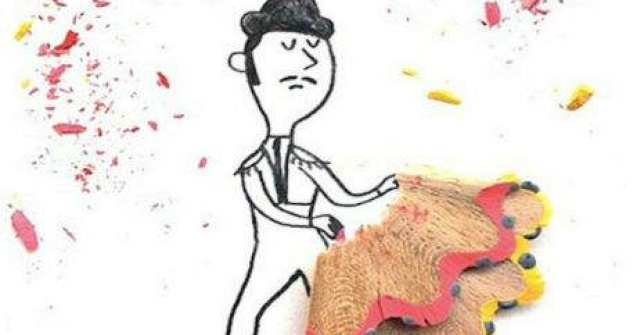 Simplu si super creativ: 8 ilustratii istete din resturi de creion