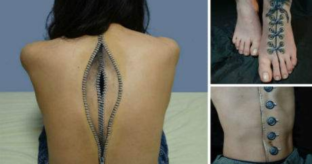 Ireal de real: 8 picturi pe corp hiper-realiste