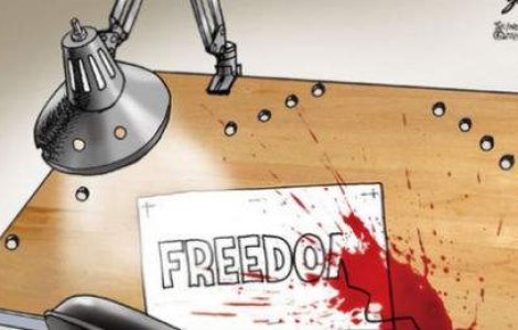 10 desene puternice despre atacul de la sediul ziarului Charlie Hebdo