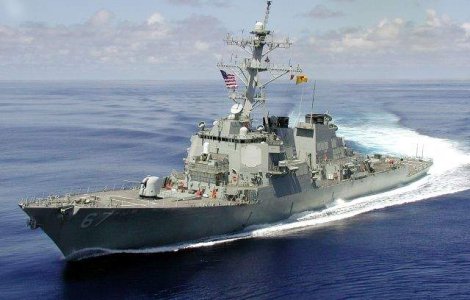 Distrugatorul USS Cole soseste in Marea Neagra pentru a promova pacea si stabilitatea