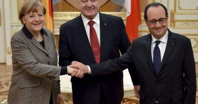 Ultima sansa? Liderii Rusiei, Ucrainei, Germaniei si Frantei discuta un plan de pace miercuri