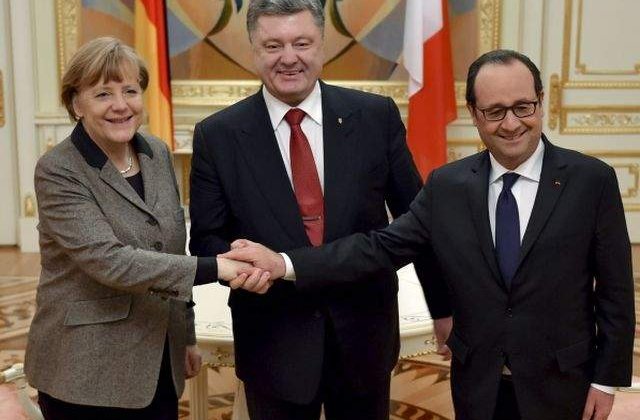 Ultima sansa? Liderii Rusiei, Ucrainei, Germaniei si Frantei discuta un plan de pace miercuri