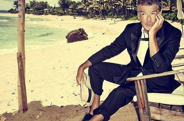 Resedinta actorului Pierce Brosnan, distrusa de un incendiu