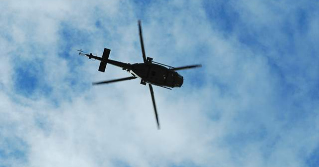 Un elicopter fara insemne a patruns in spatiul aerian ucrainean