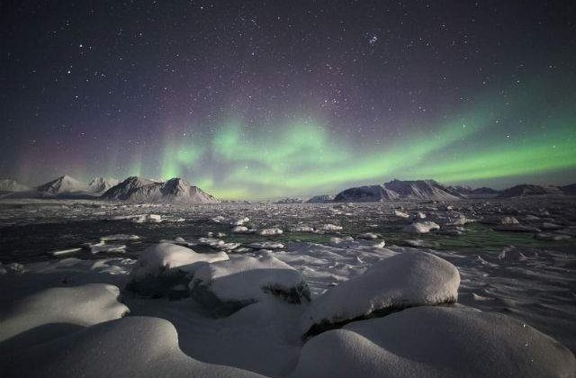 [FOTO] Spectaculos: aurora boreala, vizibila in Harghita