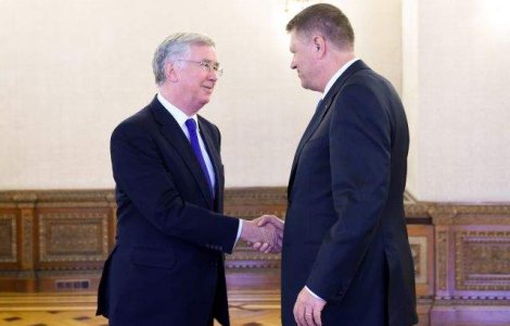 Iohannis anunta ca exercitiile militare romano-britanice vor deveni o practica regulata