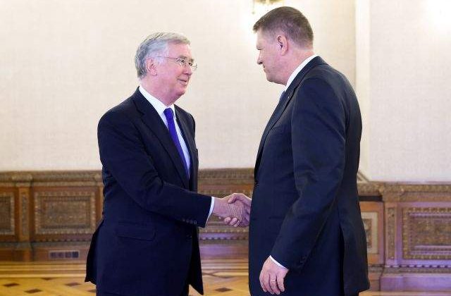 Iohannis anunta ca exercitiile militare romano-britanice vor deveni o practica regulata