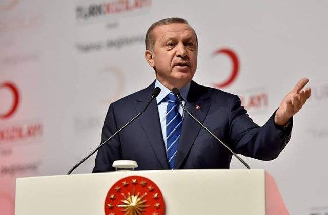 Presedintele turc Recep Tayyip Erdogan, primit la Cotroceni de Iohannis