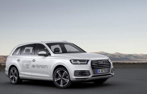Noul Audi Q7 e-tron - Performantele hibridului diesel