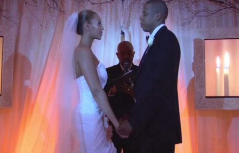  Video  Jay Z a postat pe Instagram imagini de la nunta sa