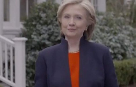  Video  Hillary Clinton si-a anuntat candidatura la presedintia SUA