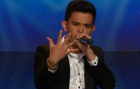 A facut senzatie cu un show beatbox. Juriu a crezut ca face playback