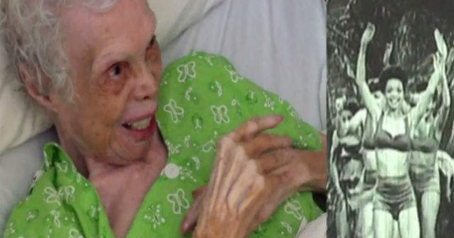  Video  O dansatoare de 102 ani se vede dansand pentru prima data