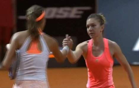  Video  Stuttgart: Simona Halep a invins-o in premiera pe Garbine Muguruza