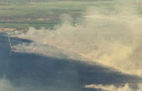  Video  Incendiul de vegetatie de la Cernobil, stins complet