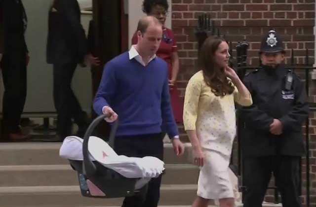 [Video] Fetita ducesei Catherine, o printesa de un miliard de lire sterline