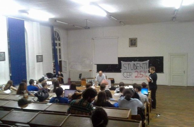 Studentii vor continua protestele in amfiteatrele universitatilor