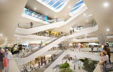 Aglomeratie, muzica si mult praf la deschiderea Mega Mall