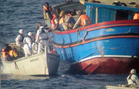 Circa 3.600 de imigranti, salvati in ultimele ore in Marea Mediterana