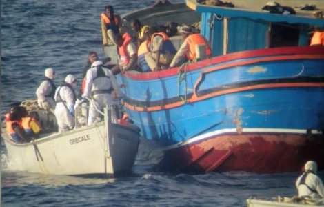 Circa 3.600 de imigranti, salvati in ultimele ore in Marea Mediterana