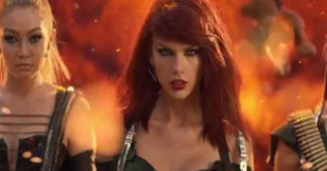  Video  Taylor Swift, ugicator de sexy in clipul piesei "Bad Blood"