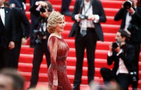 Jane Fonda, premiata la Festivalul de Film de la Cannes 2015