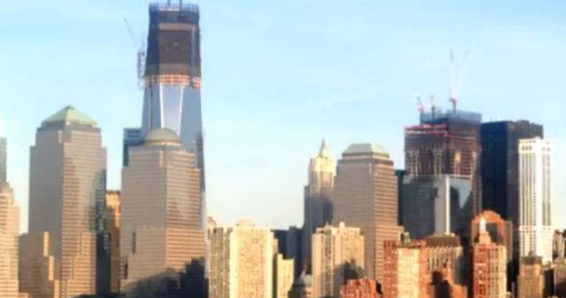 11 ani de constructie a One World Trade Center, redati in doua minute