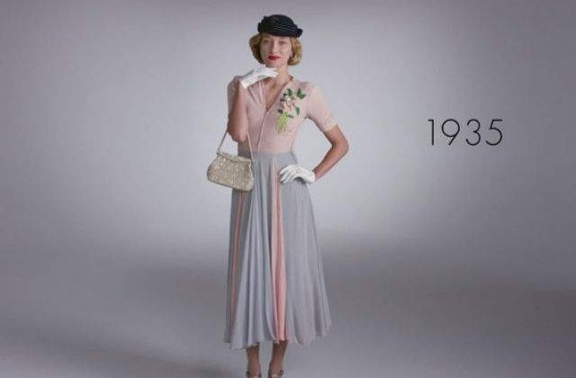 [VIDEO] 100 de ani de moda in mai putin de 2 minute