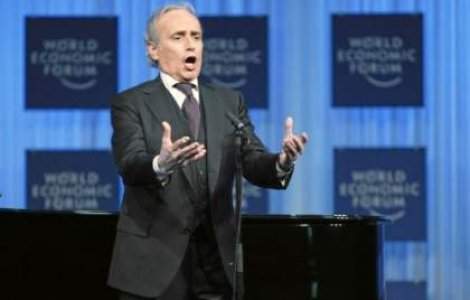 Jose Carreras va concerta, pe 26 noiembrie, in Bucuresti