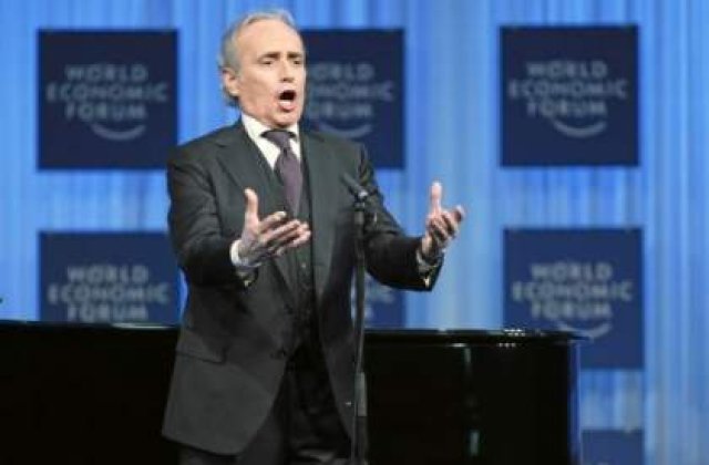 Jose Carreras va concerta, pe 26 noiembrie, in Bucuresti