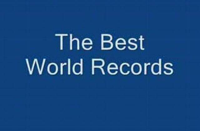 Ce-o fi fost in capul lor? Cele mai ABSURDE recorduri mondiale