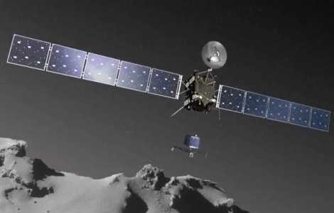 Misiunea sondei spatiale Rosetta, prelungita pana in anul 2016