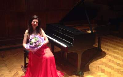 Pianista Alexandra Dariescu,...