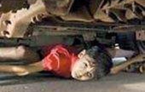 Patineaza pe sub masini