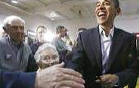 Obama, castigator in Iowa