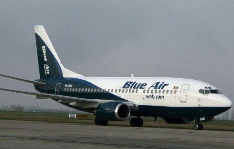 Compania Blue Air va relua cursele interne, cu zboruri pe ruta Bucuresti- Iasi