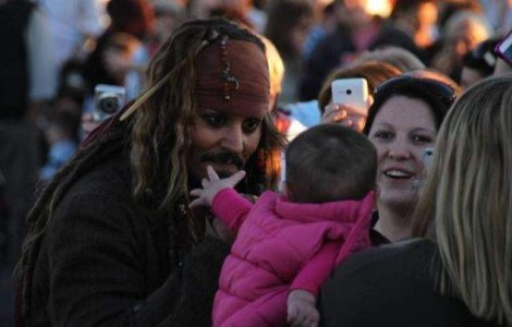 Australia: Jack Sparrow, intr-o vizita surpriza la un spital de copii